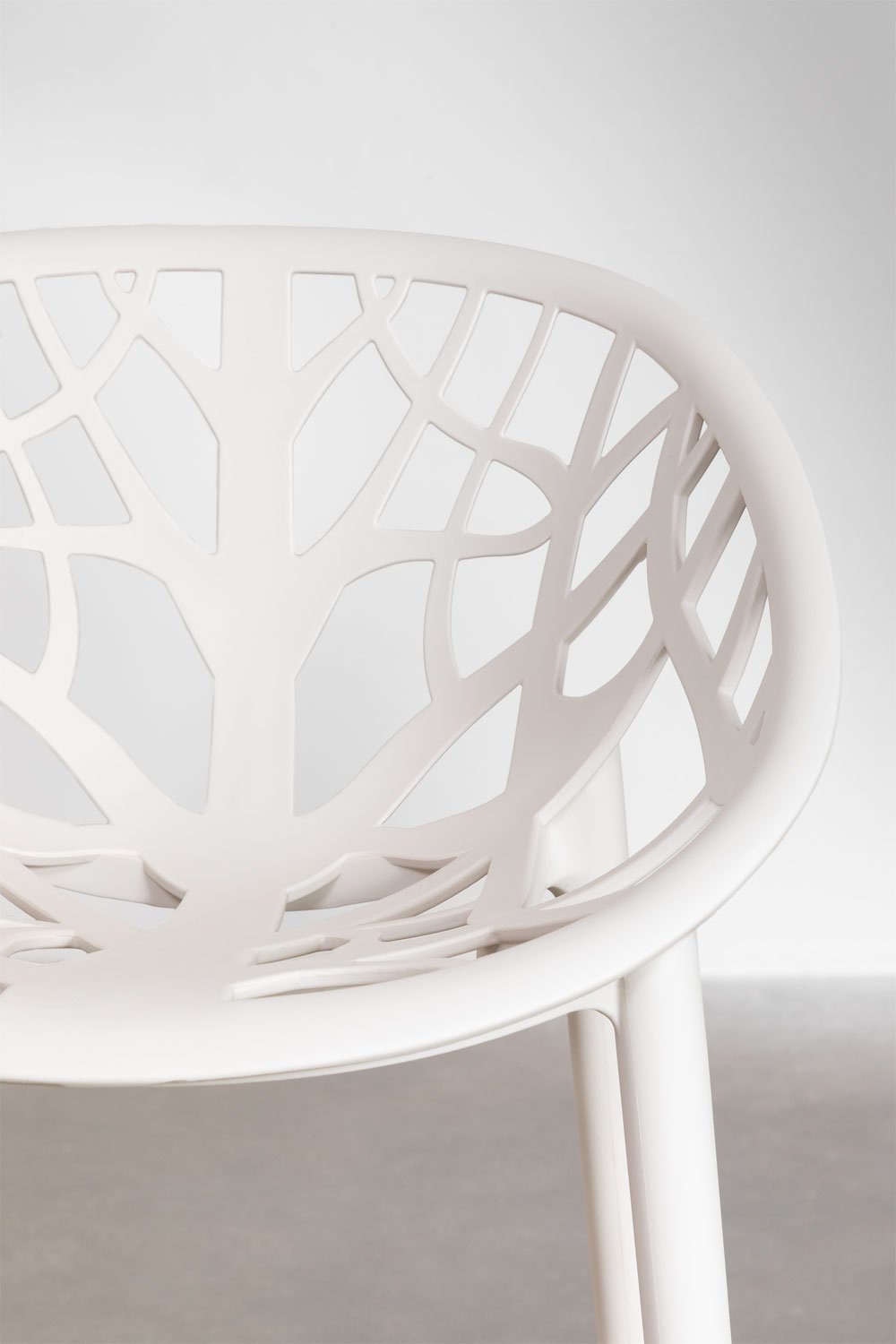 Sklum Taburete Alto 65cm Blanco Gardenia Ores
