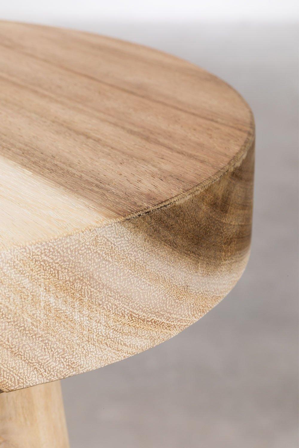 Sklum Taburete Alto 65cm En Madera Narel