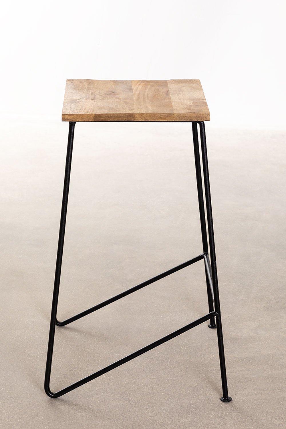 Sklum Taburete Alto 65cm En Metal Strox