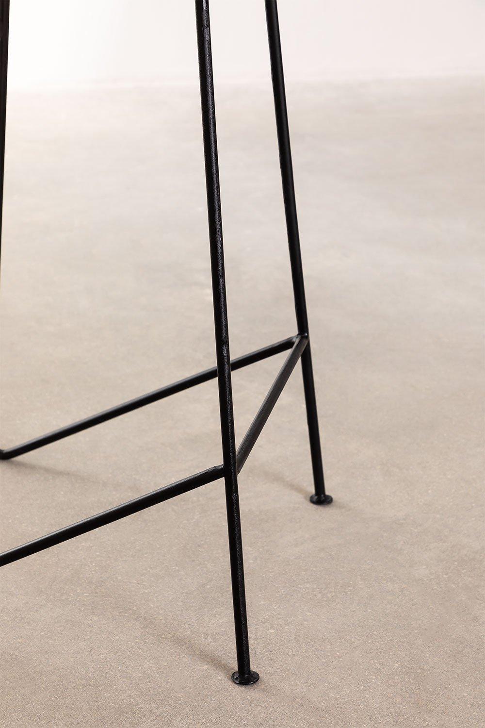 Sklum Taburete Alto 65cm En Metal Strox