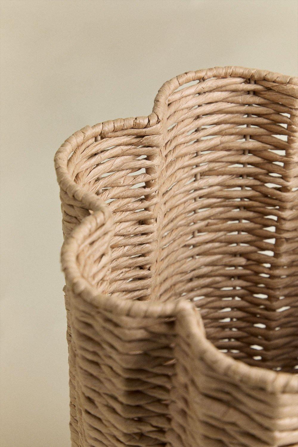 Sklum Tadinov Braided Rope And Metal Basket