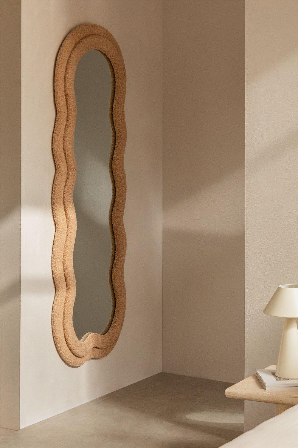 sklum Tapicerowane lustro ścienne (60x160 cm) Evelyn