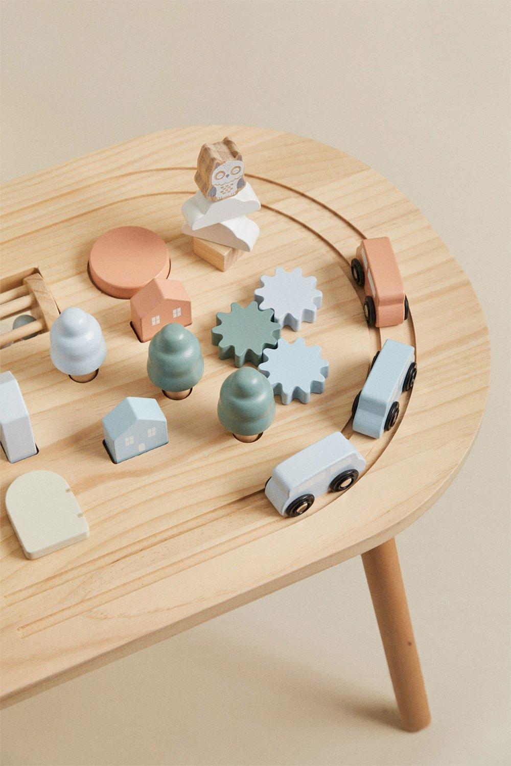 Sklum Tavolo Multiattività In Legno Nigel Kids