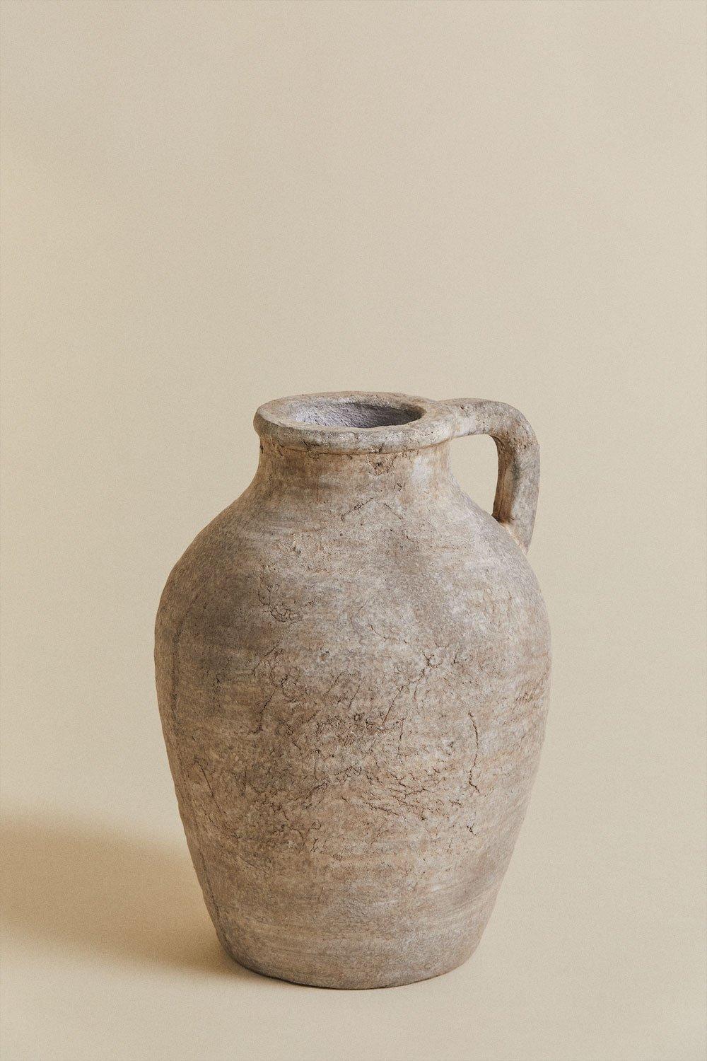 Sklum Terracotta Vase With Handle Agnon