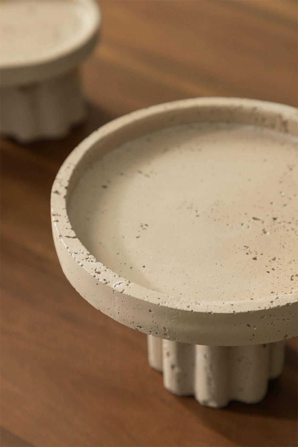 Sklum Tigela Redonda Decorativa Em Resina Carlow