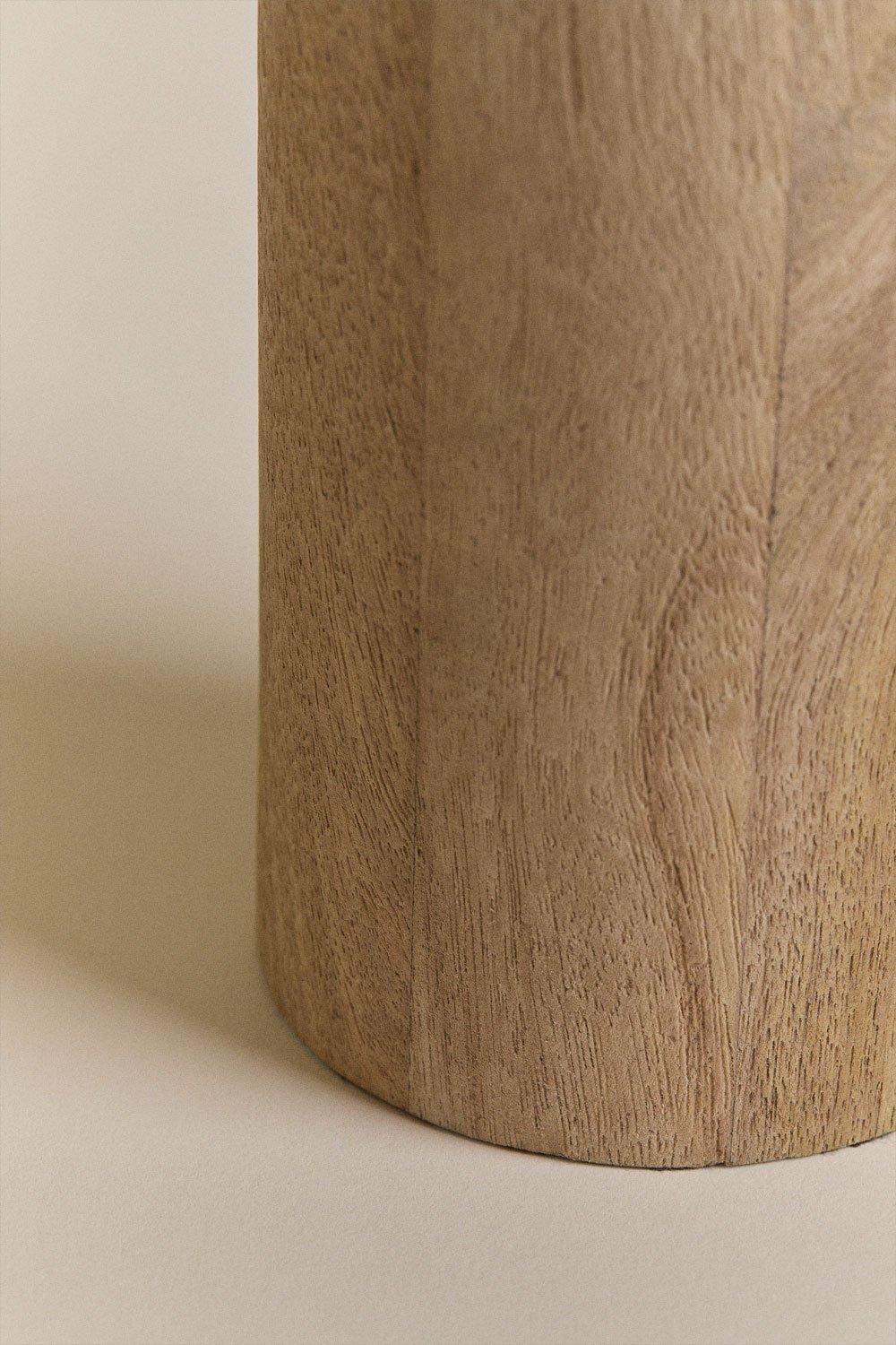 Sklum Tischlampenfuß ↑30 Cm Aus Carolina Mangoholz