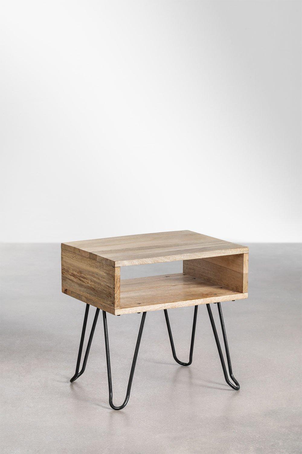 Sklum Tital Nachttisch Aus Recyceltem Holz