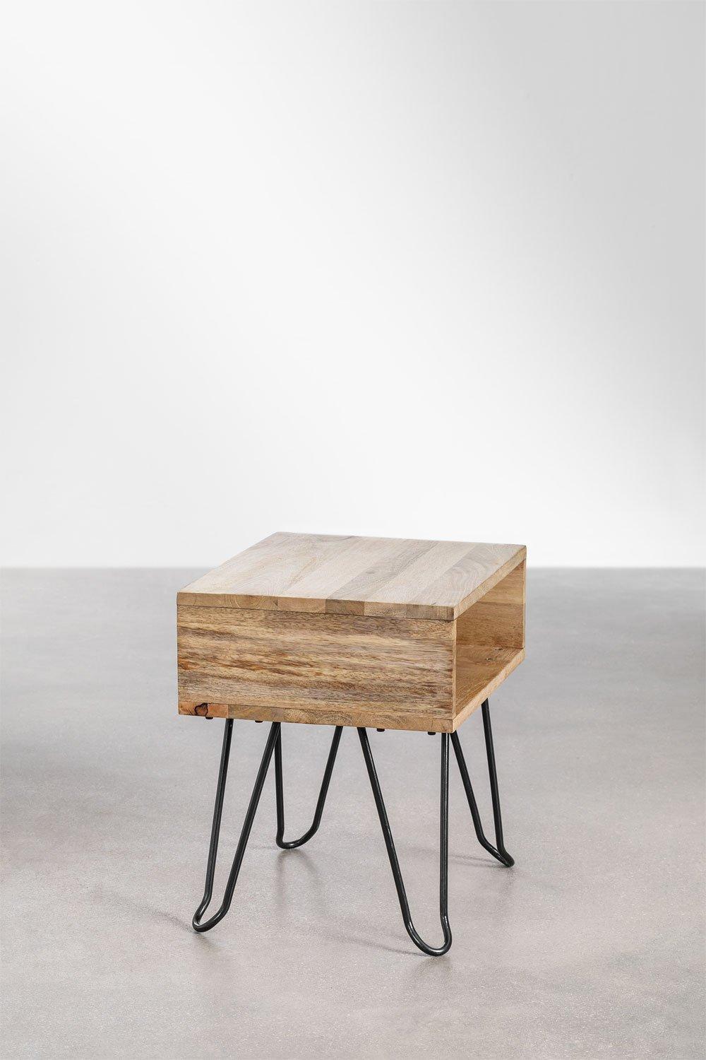 Sklum Tital Nachttisch Aus Recyceltem Holz