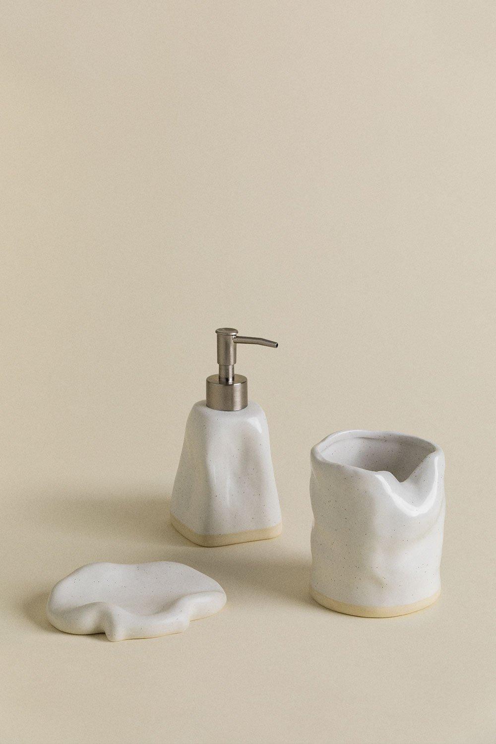 Sklum Tuvan Stoneware Bathroom Set
