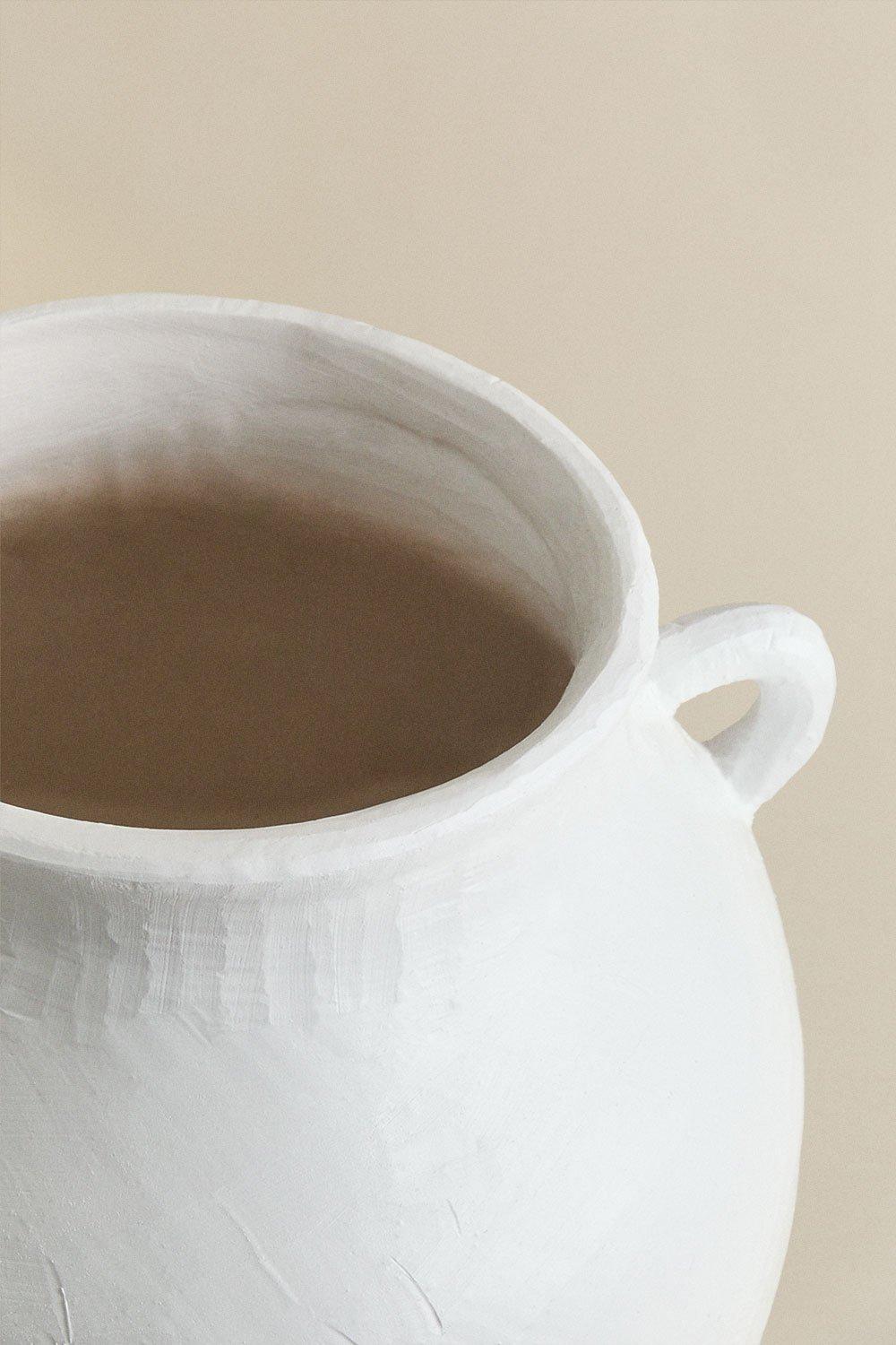 Sklum Vaso De Cerâmica Com Alças ↑37 Cm Garazi