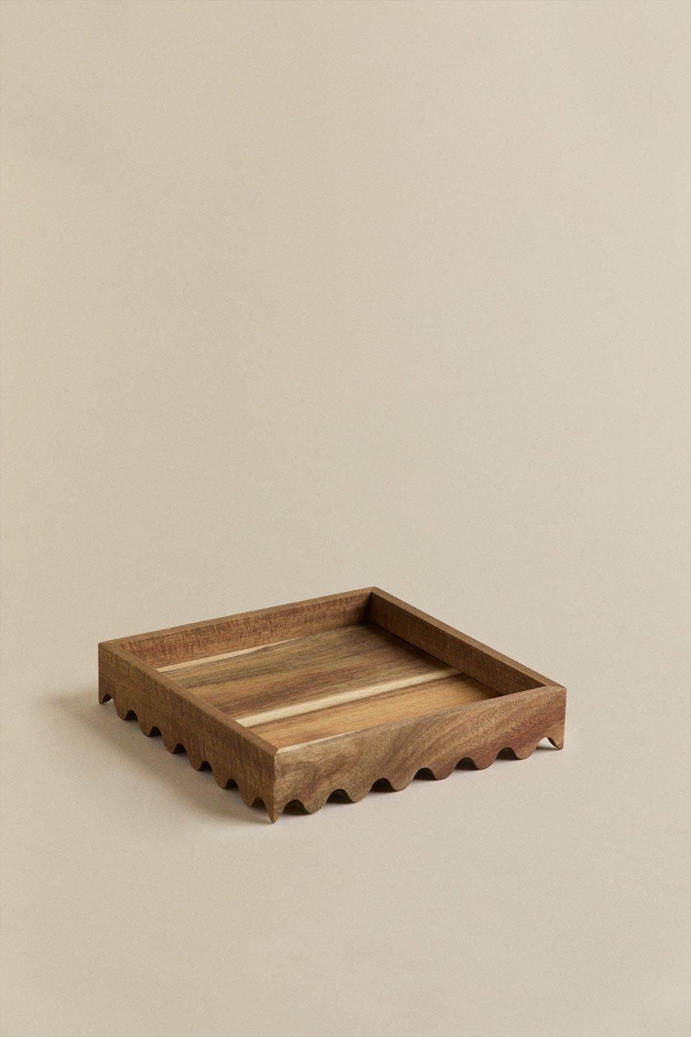 Sklum Vassoio Decorativo In Legno Di Acacia Gaupen