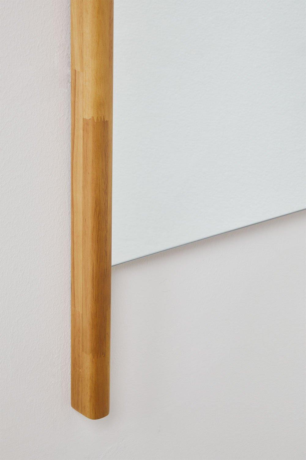 Sklum Wall Mirror (178 X 58 Cm) In Ovidia Oak Wood
