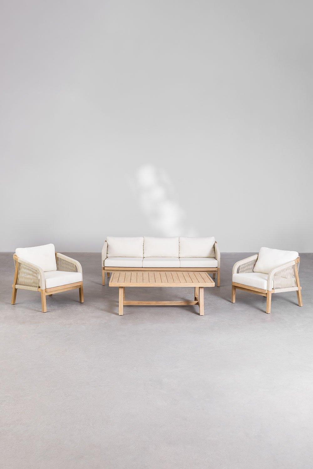 Sklum Wohnzimmerset Mit 3-Sitzer-Sofa Dubai