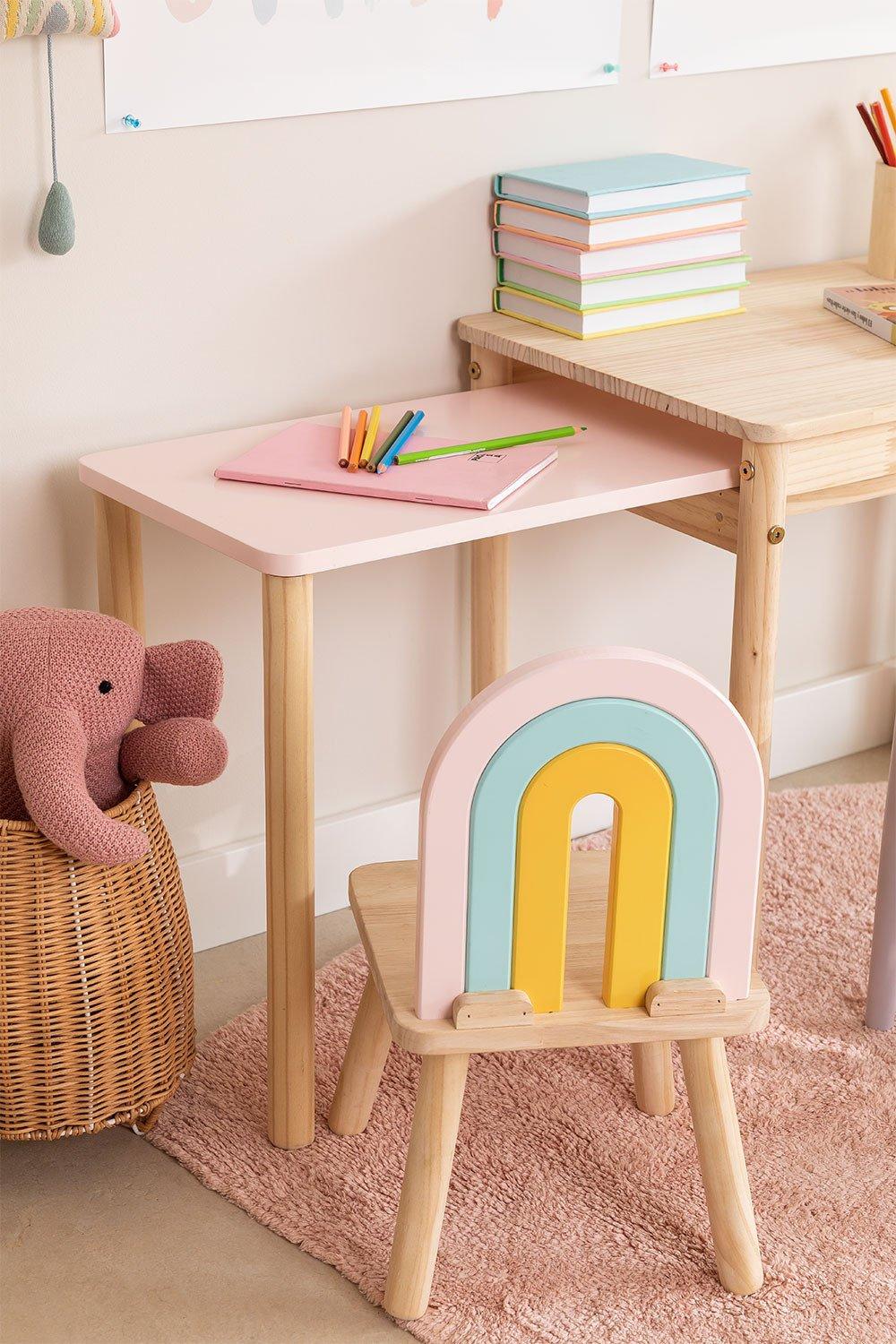 Sklum Wooden Chair Mini Rainbow Kids