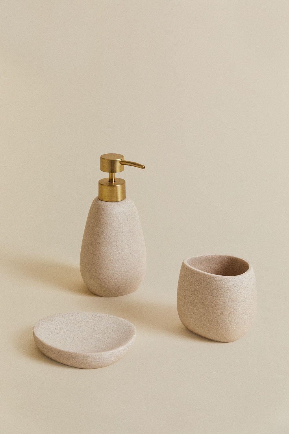 Sklum Yegro Resin Bathroom Set