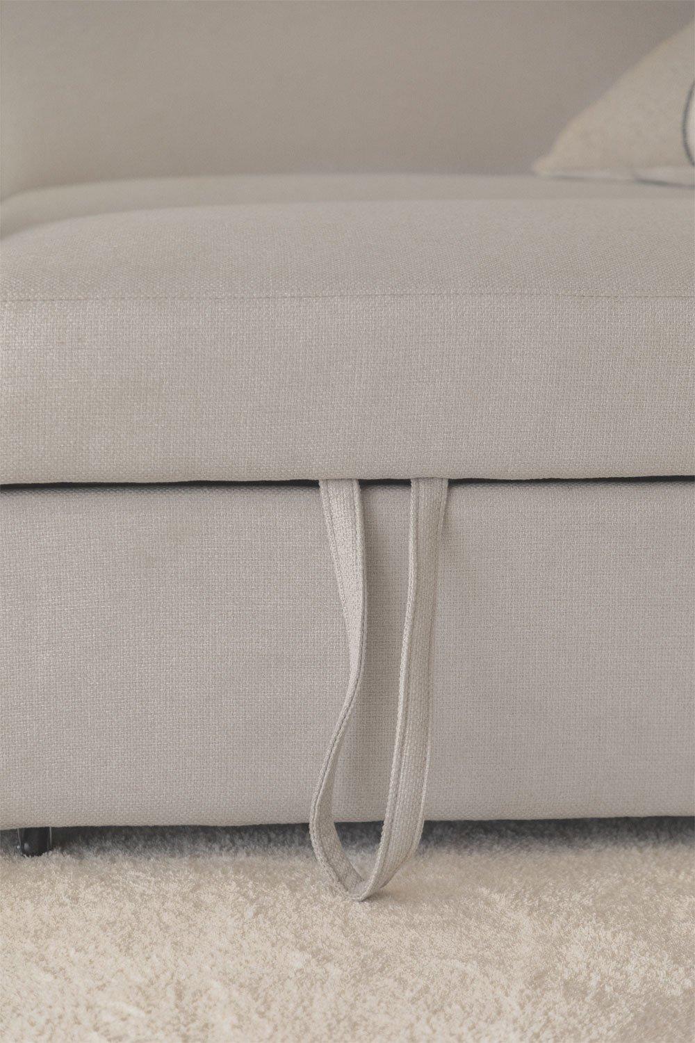 Sklum Sofa 3-osobowa Z Funkcją Spania Po Lewej Stronie W Tkaninie Umay