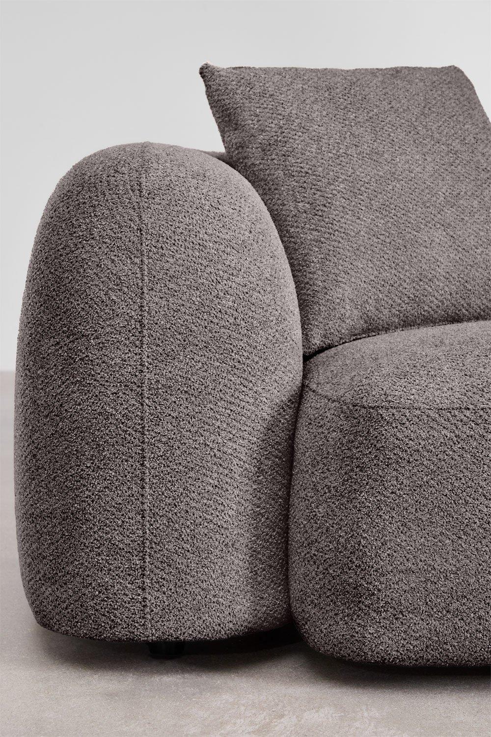 Sklum Sofá Modular Chaise Longue Izquierdo De 3 Piezas En Chenilla Coco