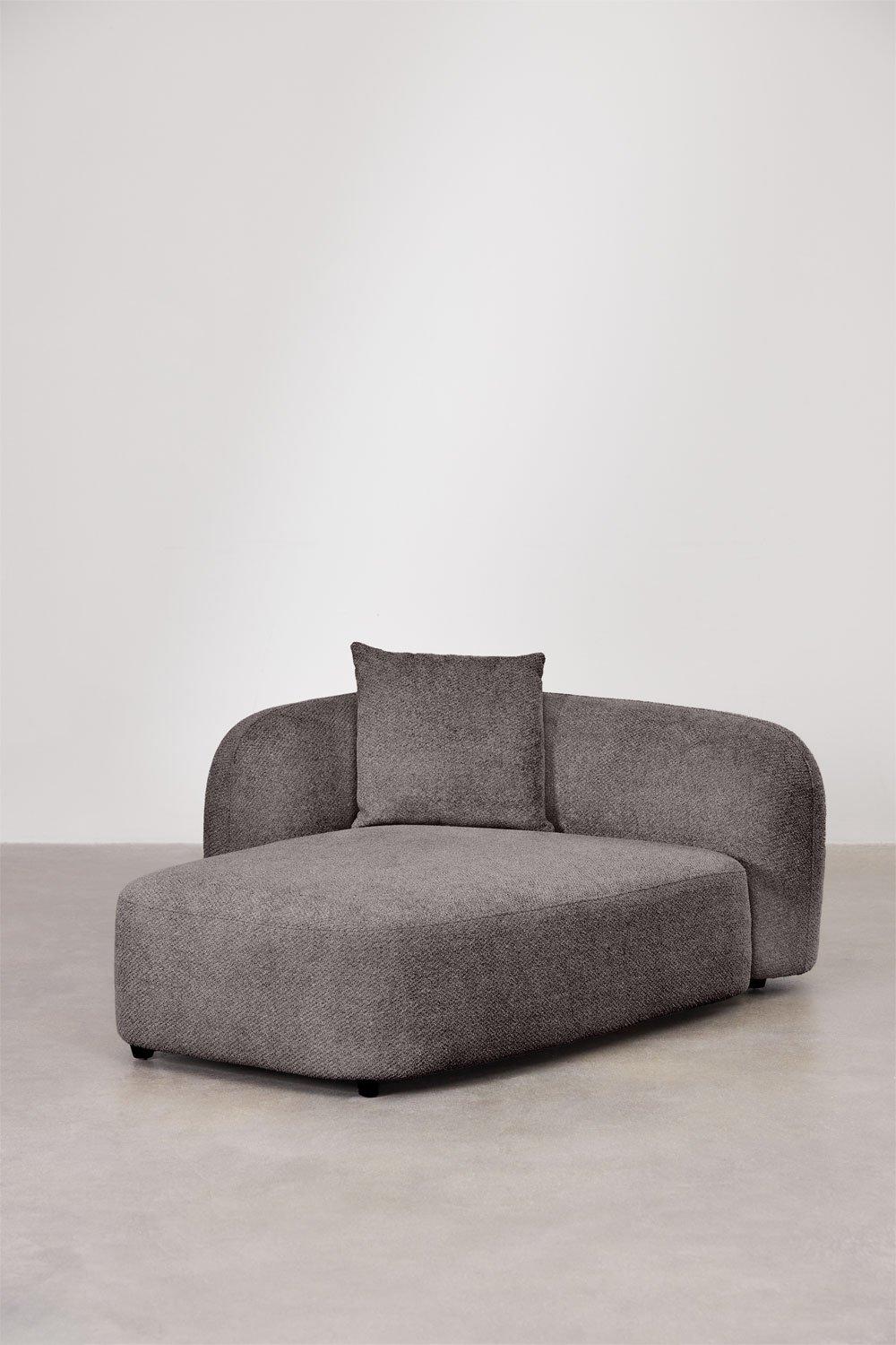 Sklum Sofá Modular Chaise Longue Izquierdo De 3 Piezas En Chenilla Coco