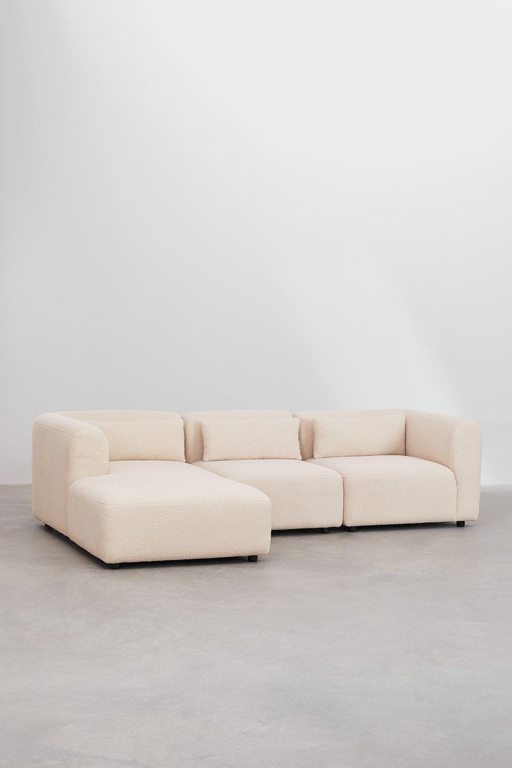 sklum Sofá modular chaise longue izquierdo de 3 Piezas Fogler