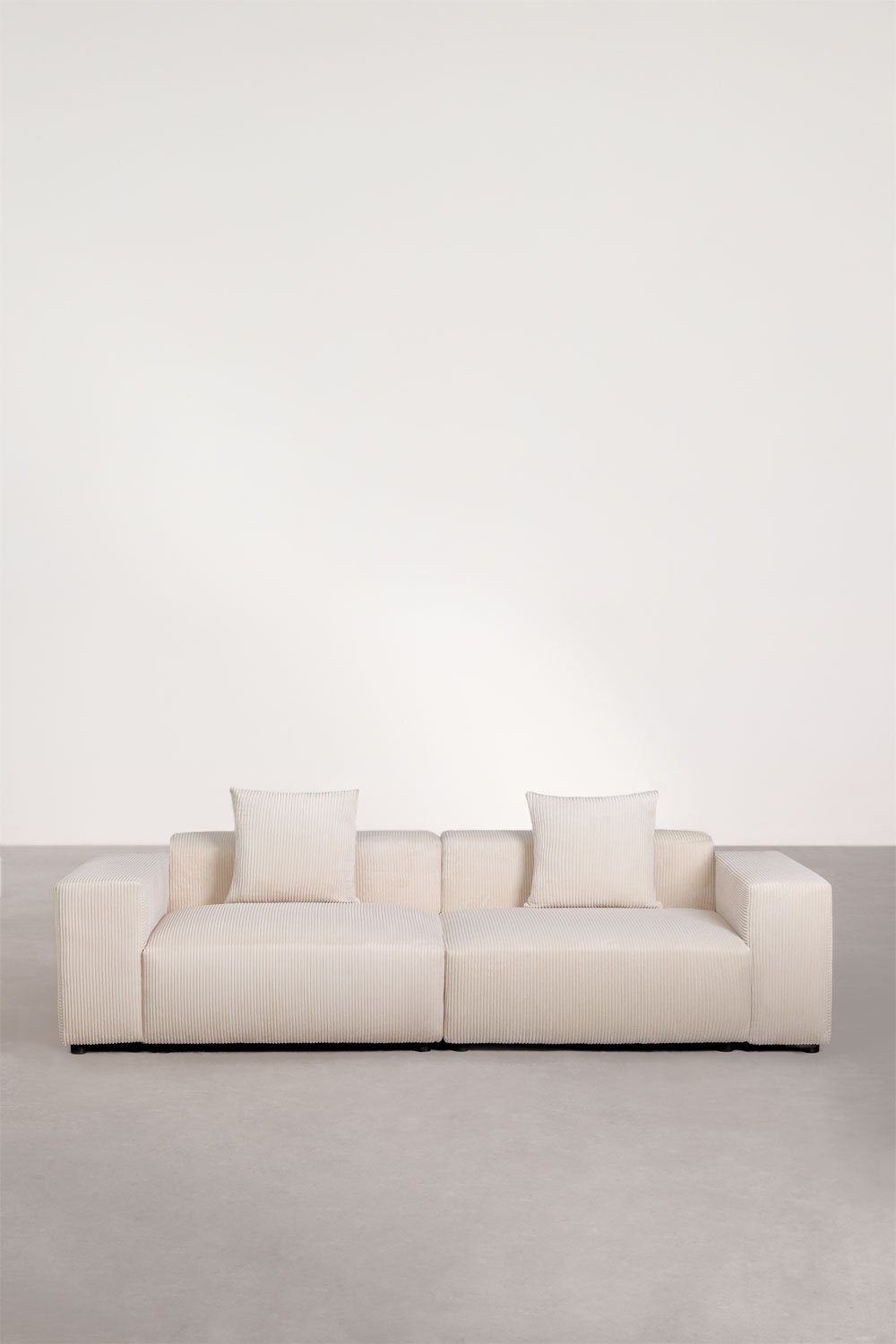 Sklum Sofá Modular De 2 Peças (↔︎270 Cm) Com Braços Baixos Bruna