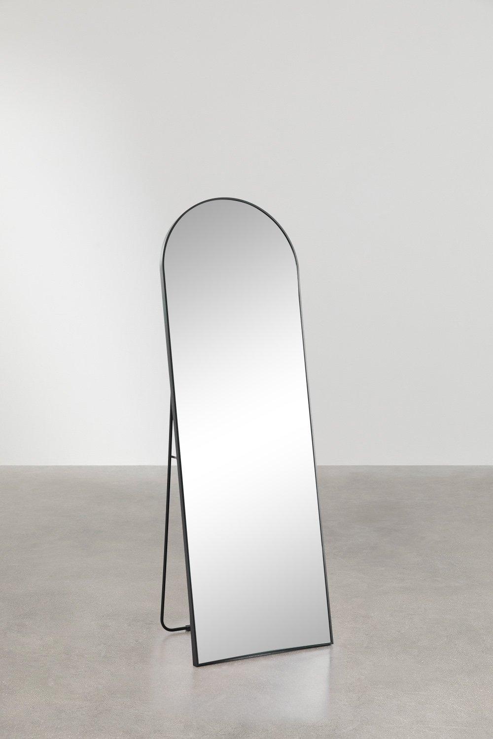 Sklum Specchio Da Parete In Alluminio (50x152 Cm) Naruvy