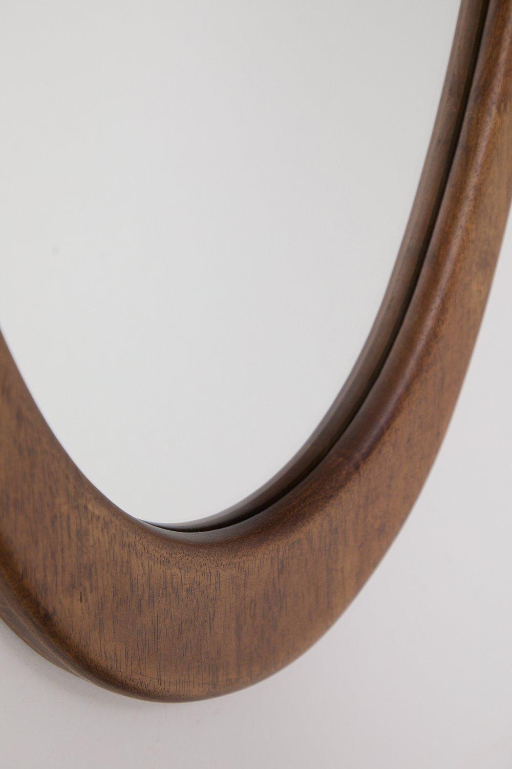 Sklum Specchio Da Parete In Legno Di Rovere Arbidel