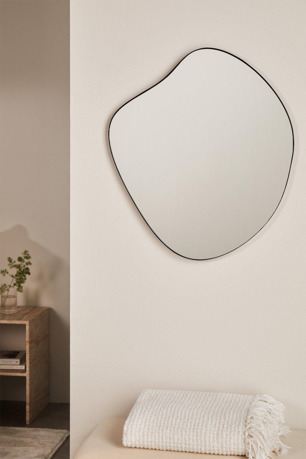sklum Specchio da parete in metallo (60x67 cm) Astrid