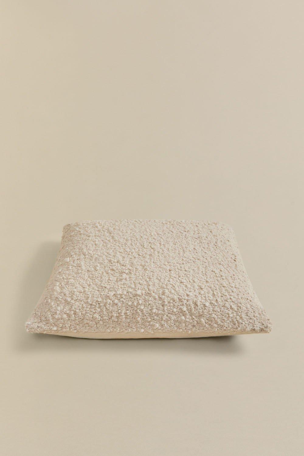 Sklum Square Cushion In Bouclé Fabric (45x45 Cm) Zanero