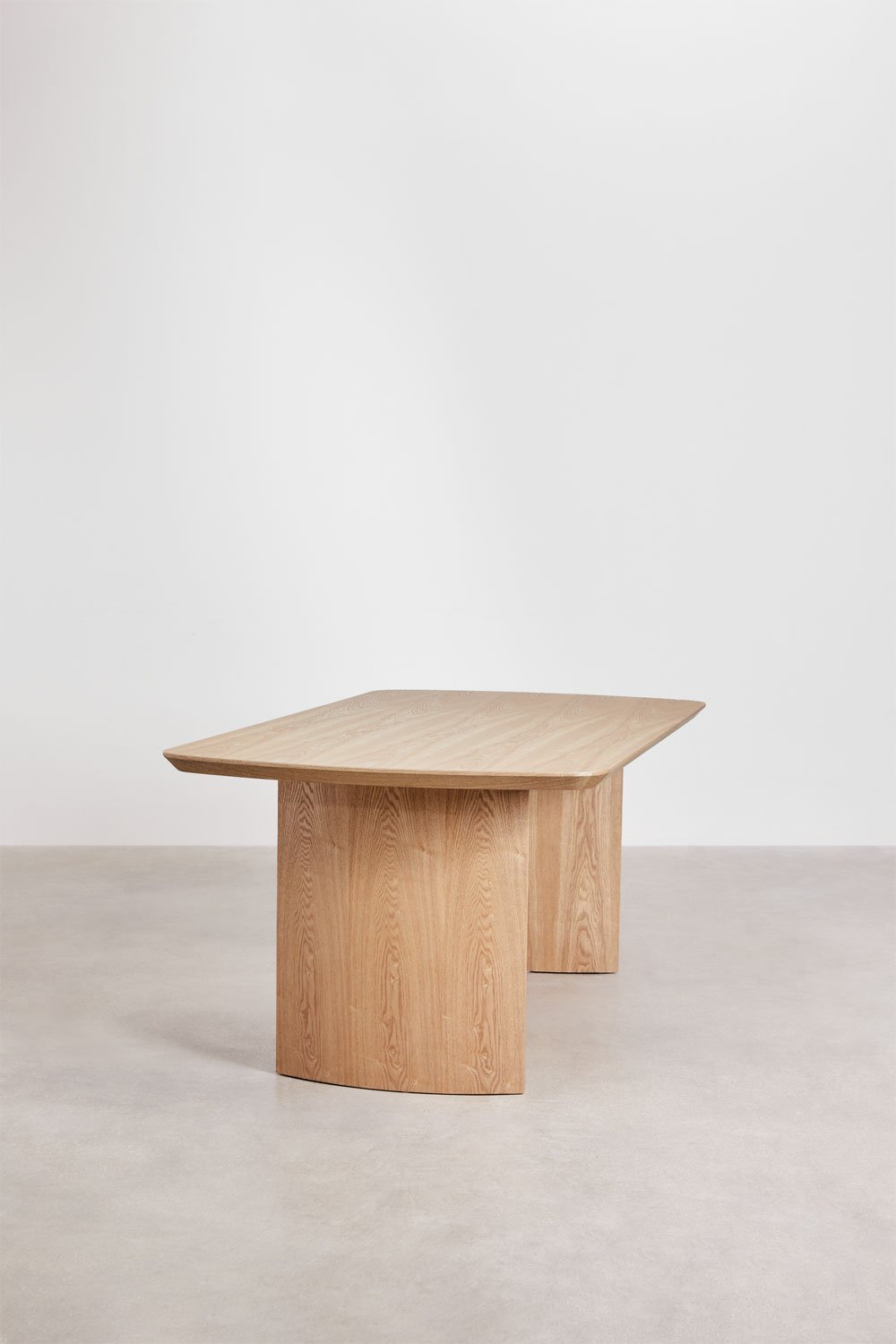 Sklum Table à Manger Rectangulaire 200x100 Cm En MDF Touareg