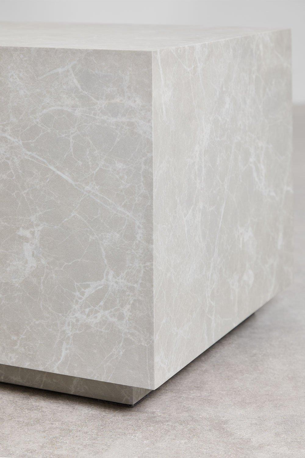 Sklum Table Basse Rectangulaire En MDF (90x50 Cm) Aria