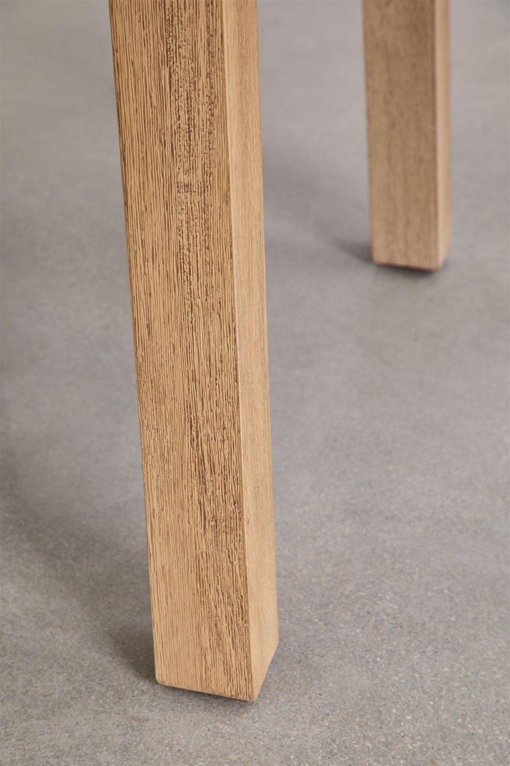 Sklum Table De Jardin Ronde Ø120 Cm En Bois D'acacia Dubai