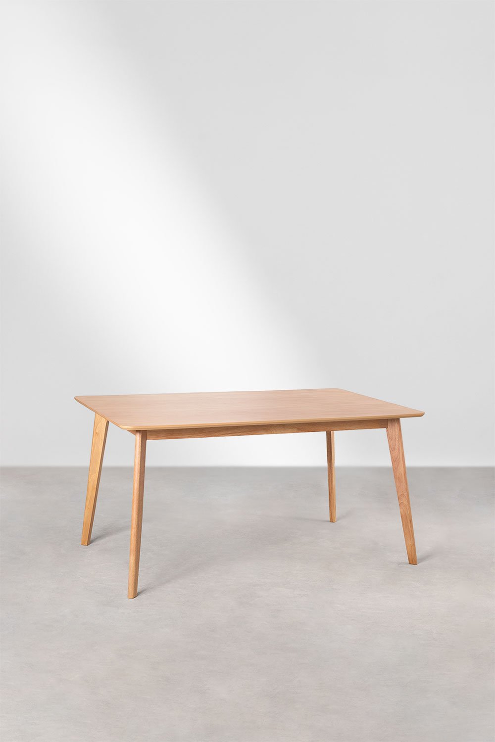 Sklum Table De Salle à Manger Rectangulaire En Bois (150x90 Cm) Kerhen