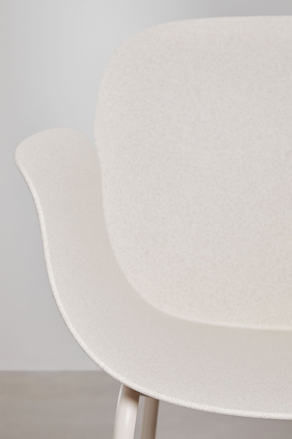 Sklum Tabouret Haut De Jardin En Polypropylène Et Fer Lynette