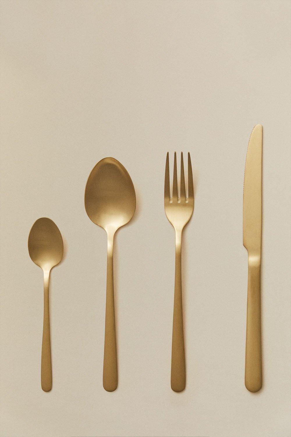 Sklum Talheres Em Aço Inoxidável De 16 Peças Sornia