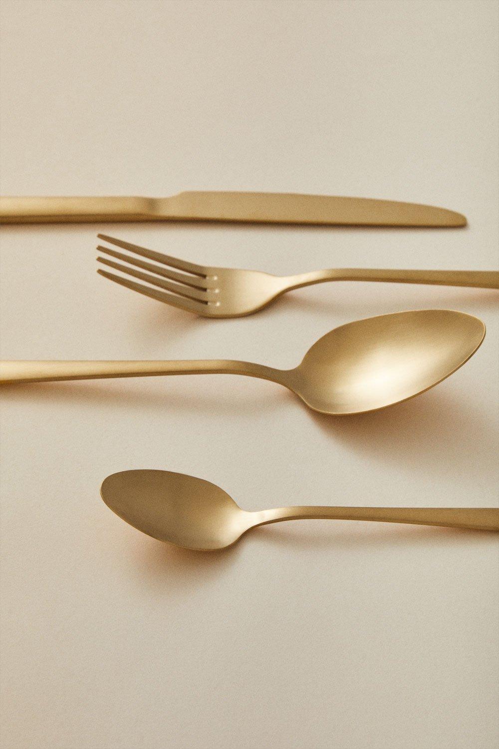 Sklum Talheres Em Aço Inoxidável De 16 Peças Sornia