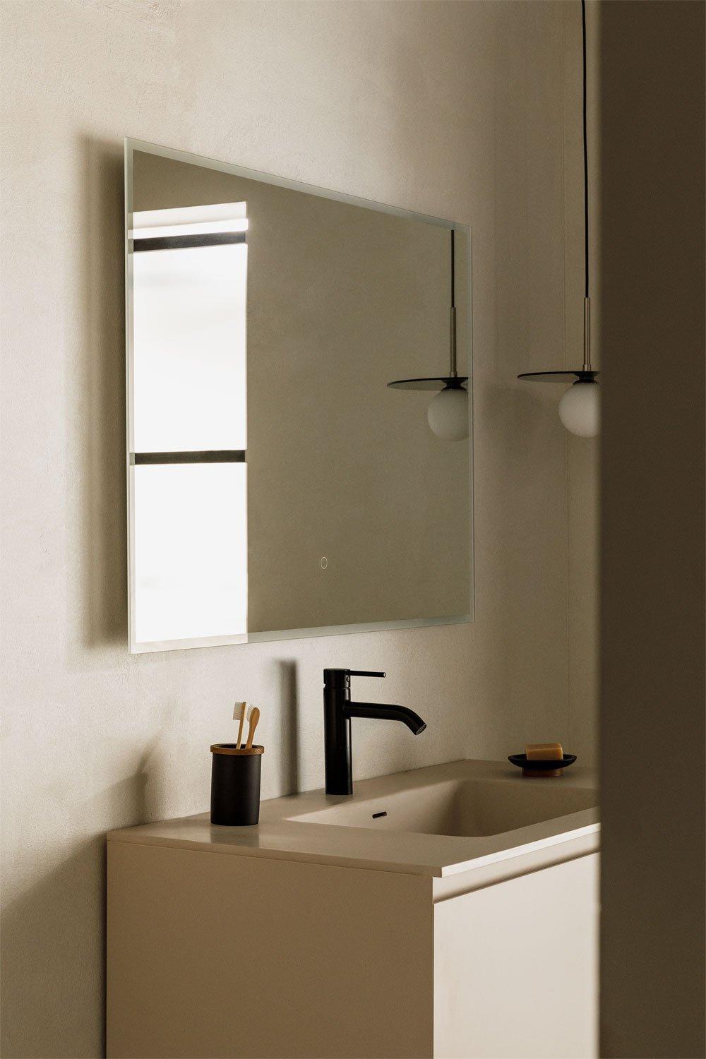 sklum Tamsin Rectangular Bathroom Mirror with LED Light and Anti-Fog
