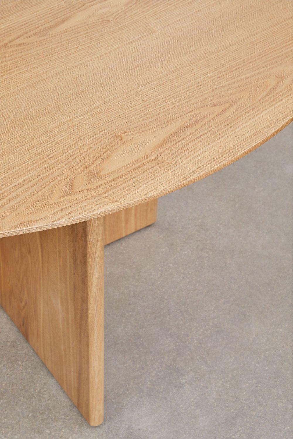 Sklum Tavolo Da Pranzo Rotondo In MDF (Ø120 Cm) Saonara
