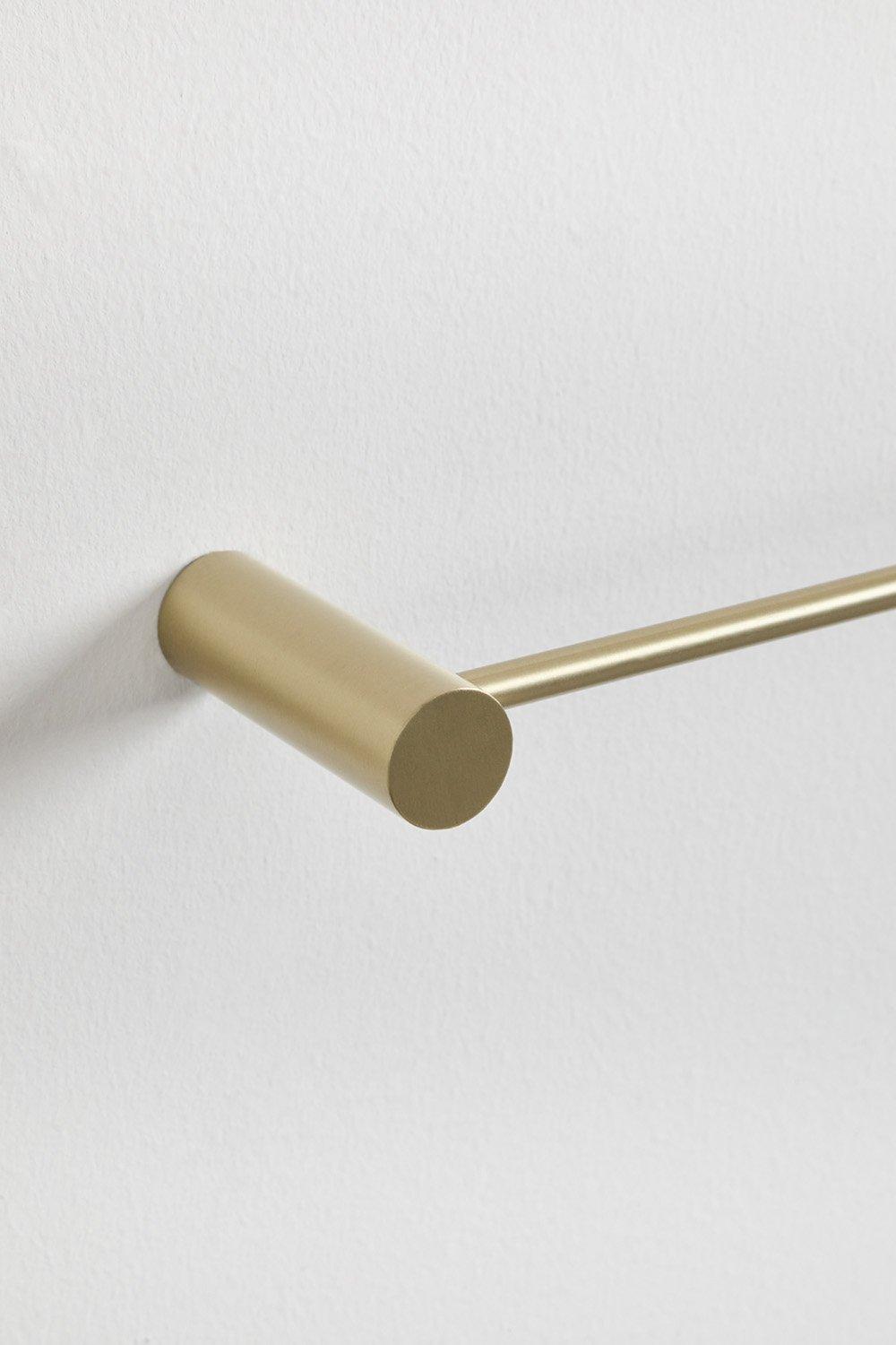 Sklum Toalheiro De Parede Com Barra Para Casa De Banho Em Aço Inoxidável (↔︎60 Cm) Devon