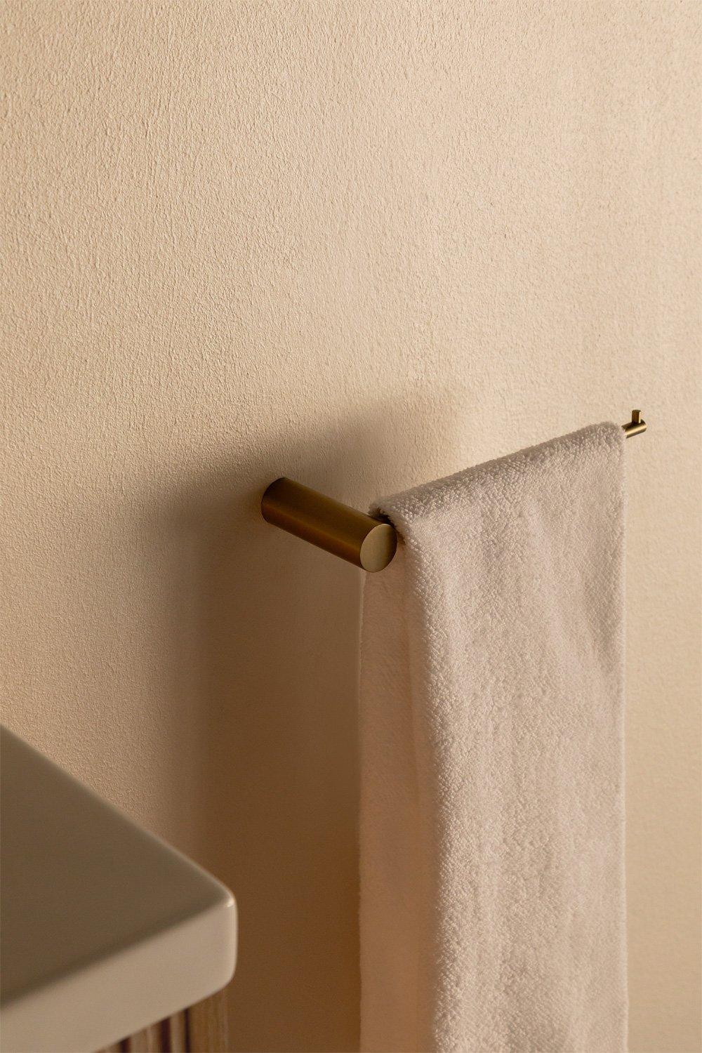 sklum Toallero de pared con barra para baño en acero inoxidable (↔︎20 cm) Devon