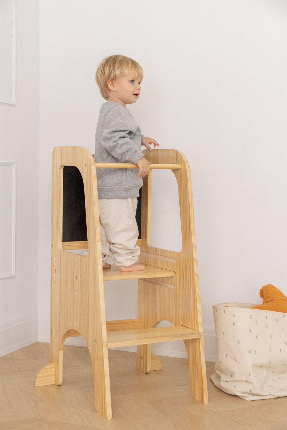 sklum Torre de Aprendizaje en Madera de Pino Sendoa Kids
