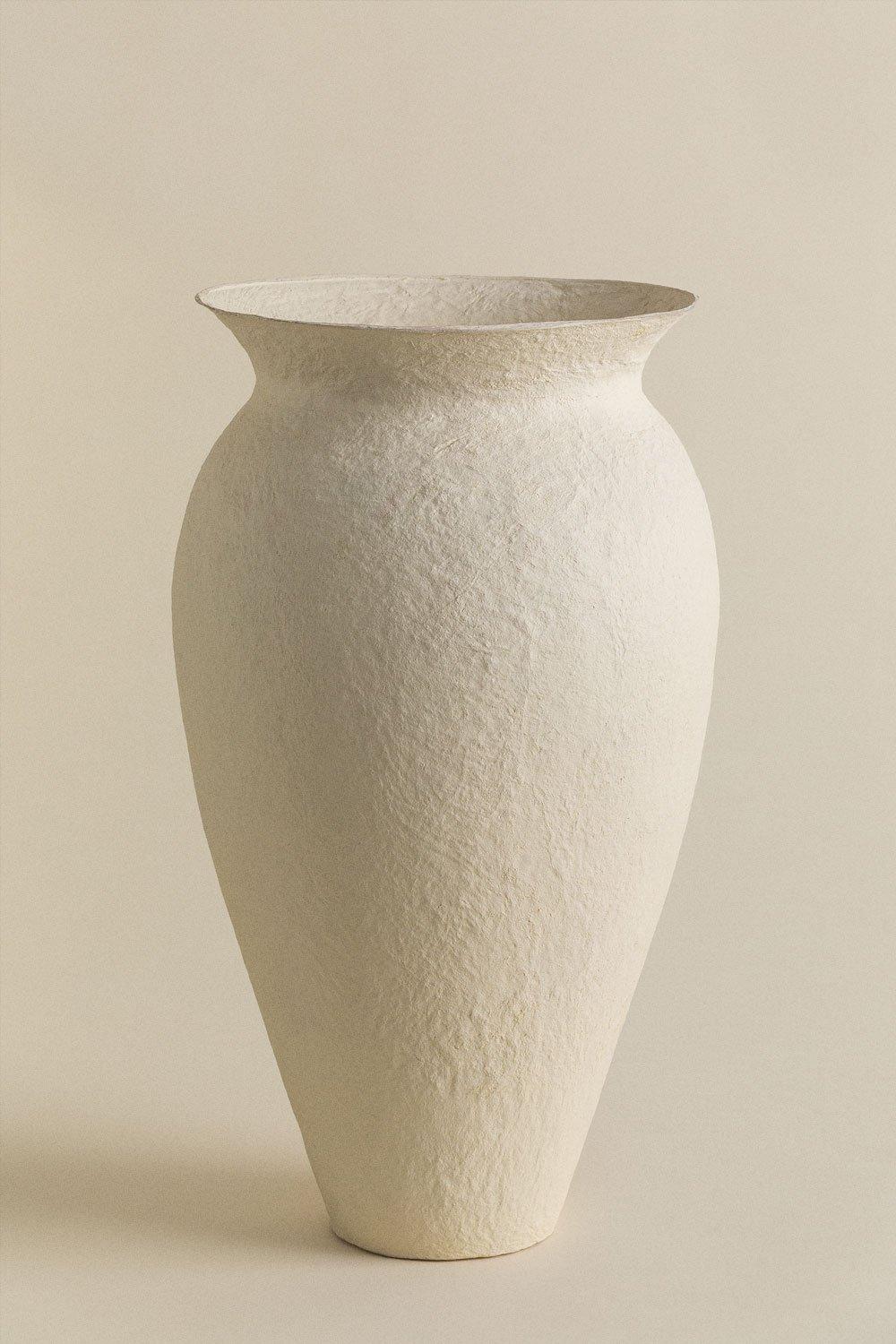 Sklum Vaso Decorativo Feito à Mão Em Papel Maché Brinxel