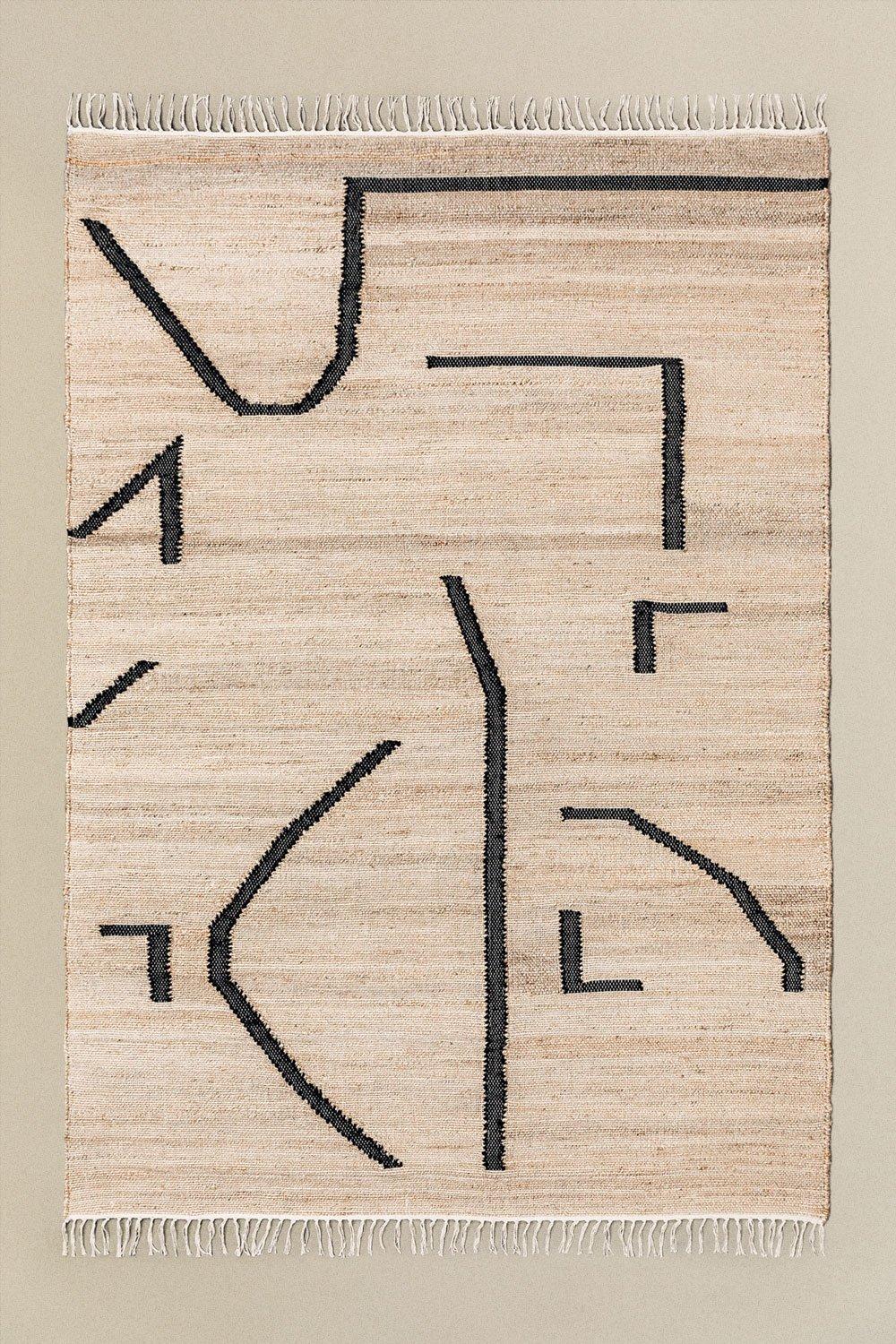 Sklum Vloerkleed Van Jute En Katoen (230x160 Cm) Mireyla
