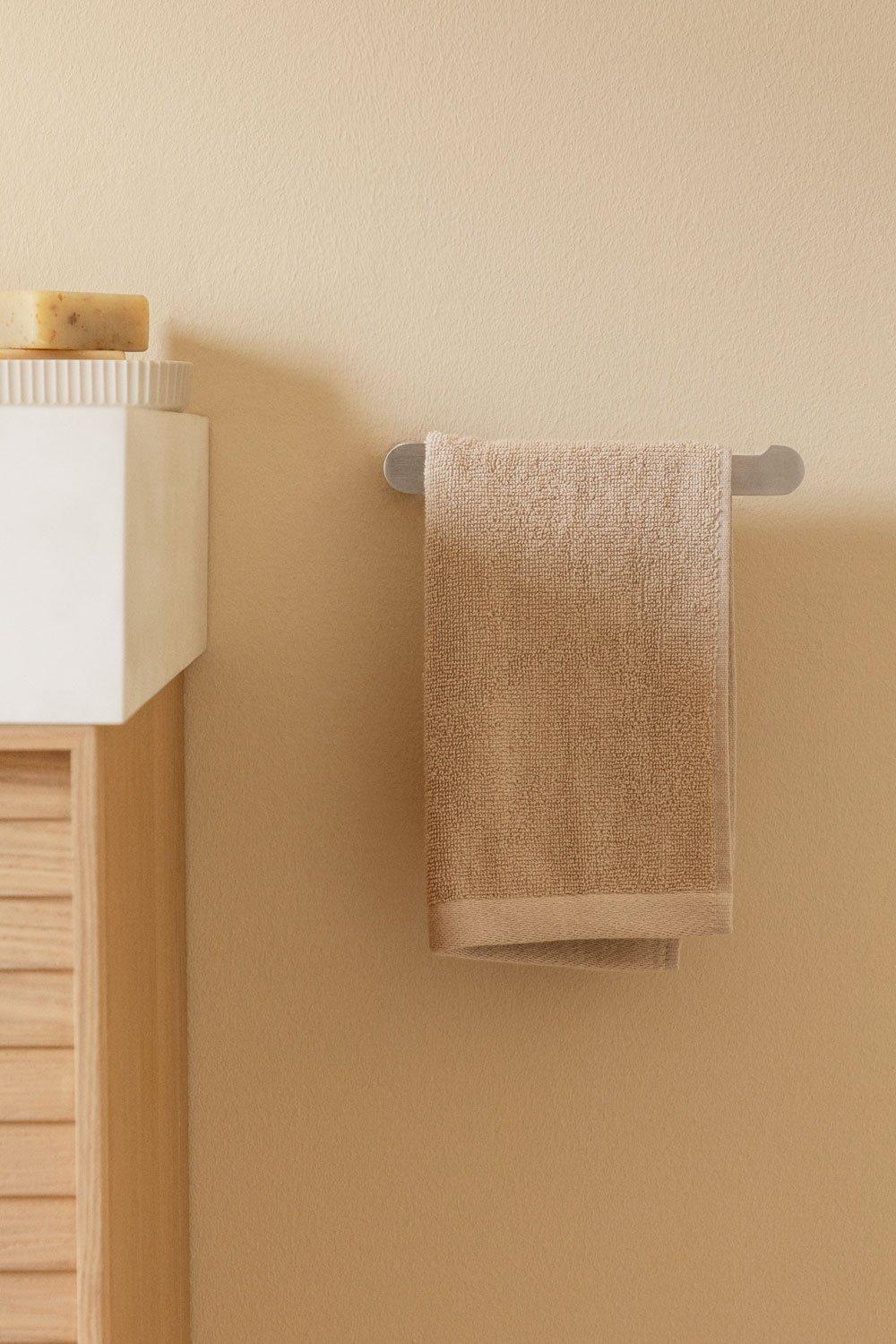 sklum Wall mounted towel rack with bar ↔︎20cm for bathroom in stainless steel Alameda