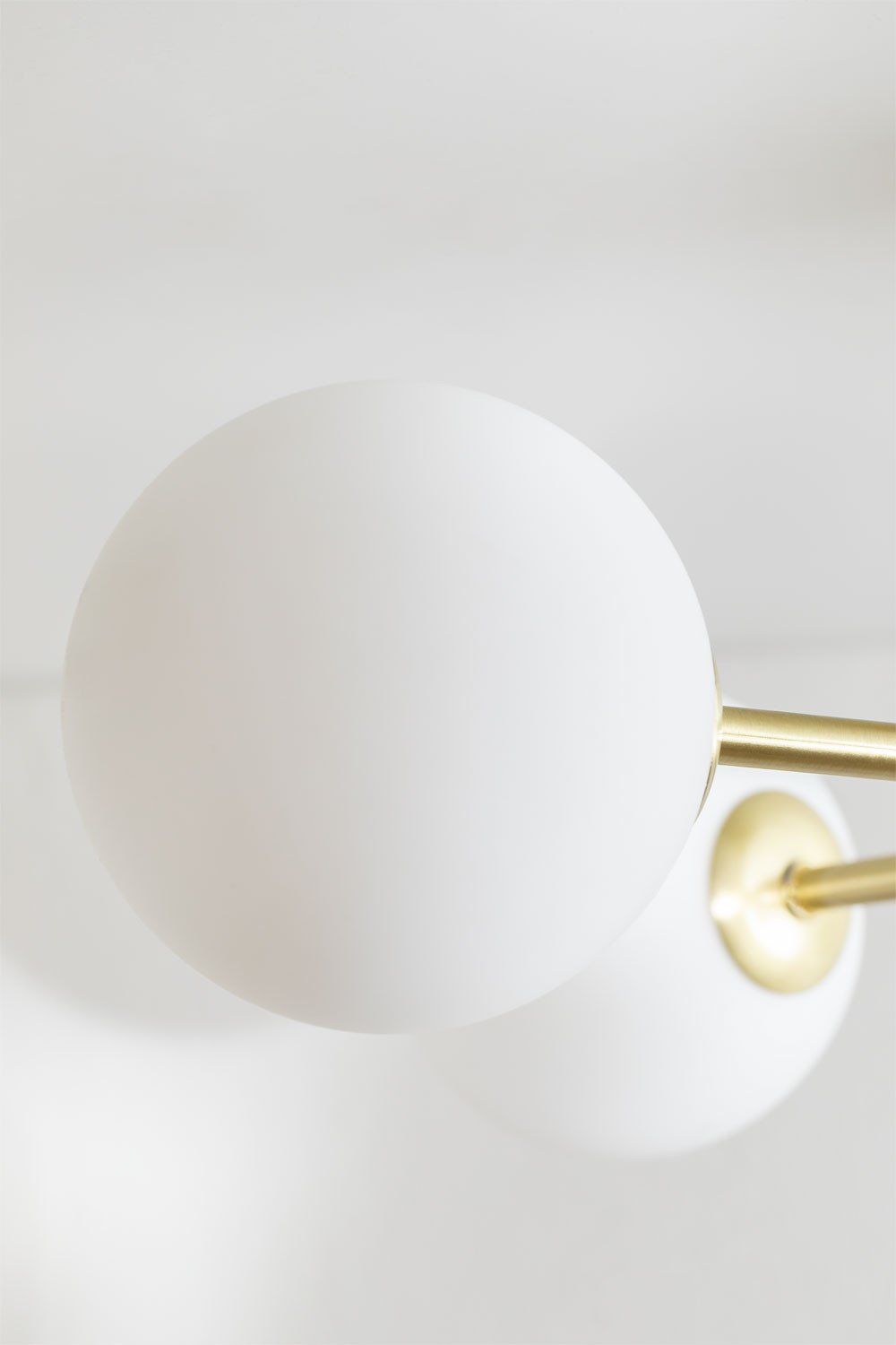 Sklum Żelazna Lampa Sufitowa Castefi Z 5 Szklanymi Kulami