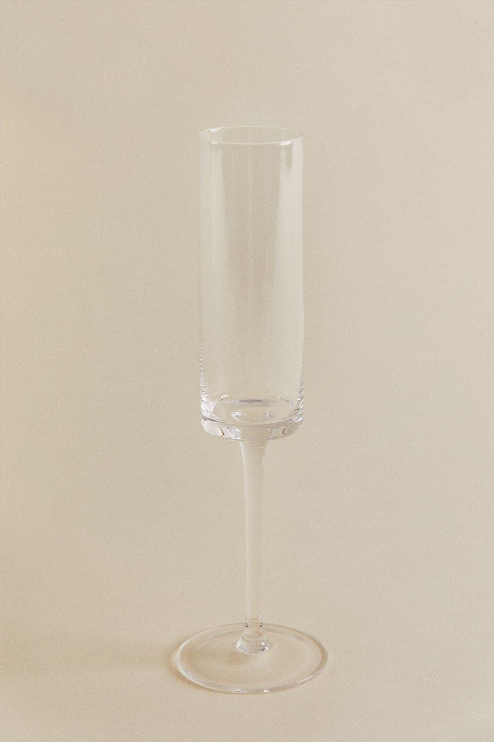 Sklum Zestaw 4 Kieliszków Do Szampana W Szkle 20 Cl Lioare