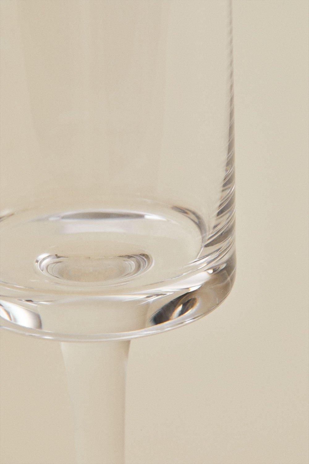 Sklum Zestaw 4 Kieliszków Do Szampana W Szkle 20 Cl Lioare