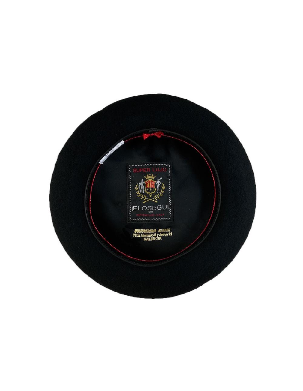 sombreros albero Boina Elósegui negra 12 5 Pulgadas