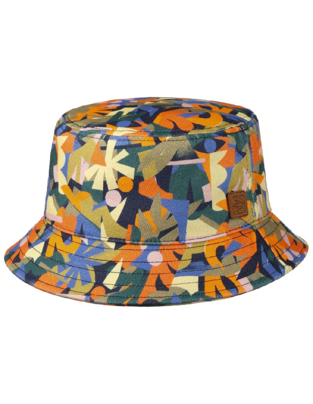 sombreros albero Bucket Cotton Print Stetson X The Feebles Multicolor