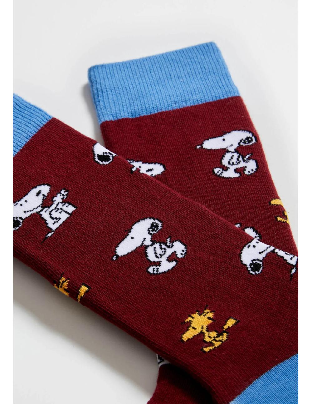 Sombreros Albero Calcetines BESNOOPY Burdeos De BESOCKS