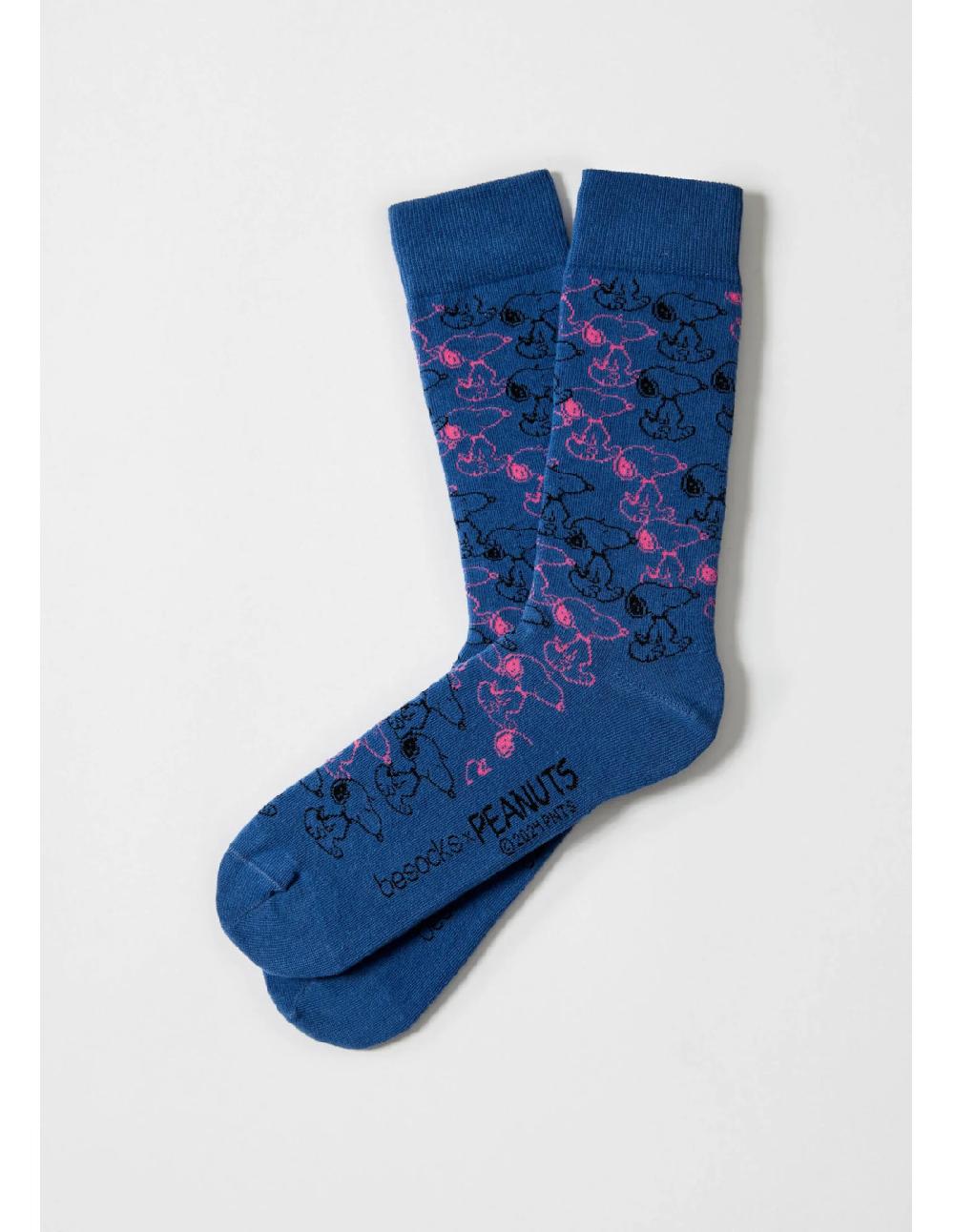 sombreros albero Calcetines BESNOOPY ENDLESS Azul de BESOCKS